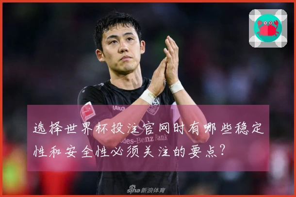 选择世界杯投注官网时有哪些稳定性和安全性必须关注的要点？