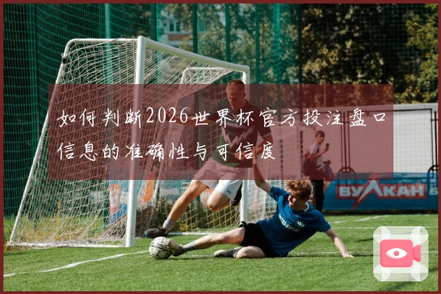 如何判断2026世界杯官方投注盘口信息的准确性与可信度