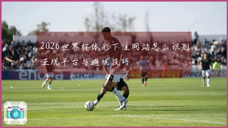 2026世界杯体彩下注网站怎么识别正规平台与避坑技巧